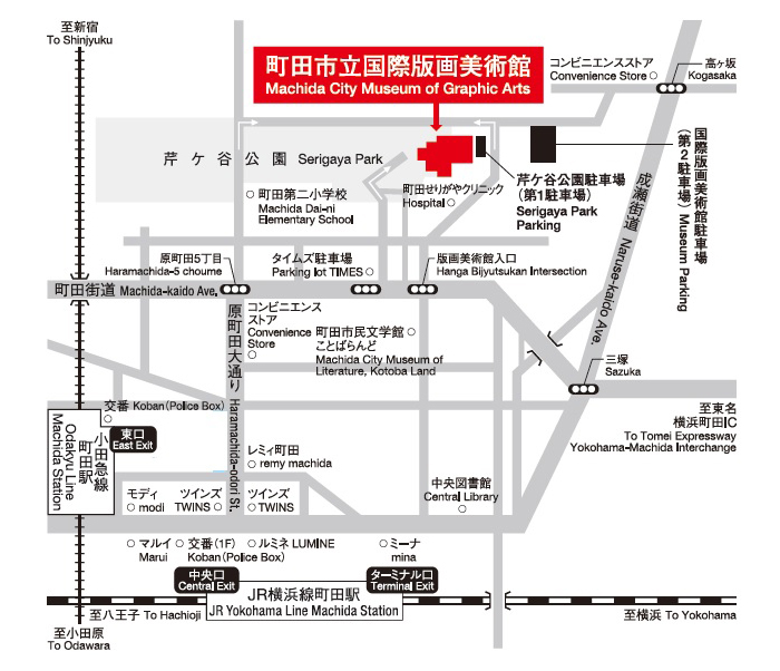 町田エリアマップ
